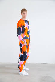mens multicolor tracksuit